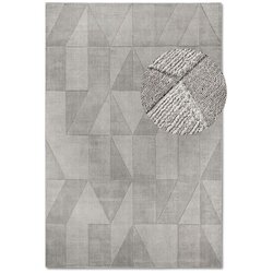 Villeroy & Boch Siva ročno tkana volnena preproga 190x280 cm Ursule – Cene