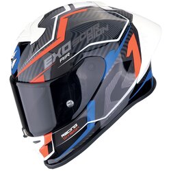 Scorpion kaciga Exo-r1 evo ii air coup black red blue Cene