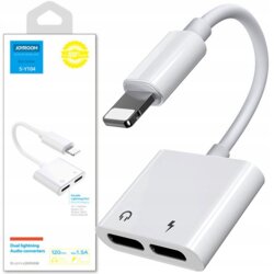BZ Lightning 2x adapter za slušalice, zvuk i punjenje - Bijela KP26483 Cene