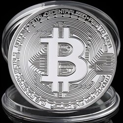 Bitcoin Kovanica - Srebrna KP3143 Cene