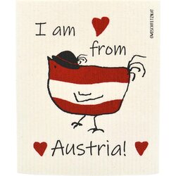 OWOSCHFETZN Gobasta krpa "I am from Austria" Cene