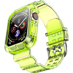 IZMAEL.eu Silikonska nadomestna zapestnica za Watch 6 40 mm / Watch 5 40 mm / Watch 4 40 mm / Watch SE 40 mm - Svetlo zelena Cene