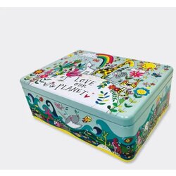 Rachel Ellen Designs Metalna kutija - Love our planet ( HINTIN9 ) Cene
