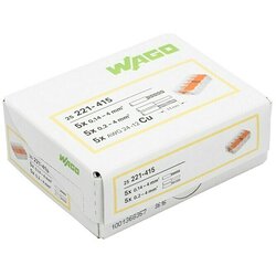 Wago Inštalacijska sponka (5 x 0,14 - 4 mm², 25 kos) Cene