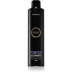 Montibello Decode Finish Ultimate Spray lak za lase z ekstra močnim utrjevanjem odporen proti zračni vlagi 400 ml Cene