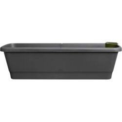  Balkonsko korito za rastline - Noa L - Living black Cene