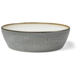 Bitz sivi keramički pladanj s krem-bijelom unutarnjom stranom Mensa, promjer 18 cm Cene
