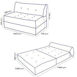 Atelier Del Sofa sofa dvosed mocca mustard Cene