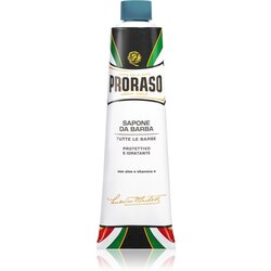 Proraso blue shaving soap in a tube milo za britje v tubi z aloe vero 150 ml za moške Cene
