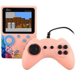 Nikeda gaming console - G5 handheld console (pink-blue) Cene