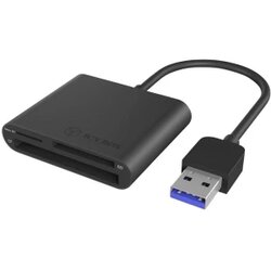 Icybox vanjski čitač memorijskih kartica usb 3.0 crna Cene
