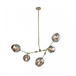 Rustik 91 visilica 5*E27 mesing Cene
