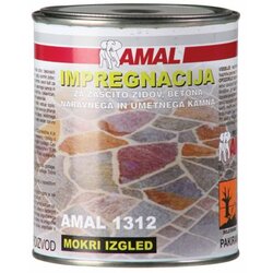 AMAL impregnacijsko zaščitno sredstvo 1312 mokri izgled 0.75 l za kamen in beton Cene