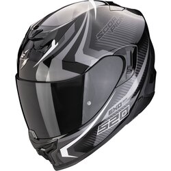 Scorpion Exo-520 evo air terra black-silver-white Cene