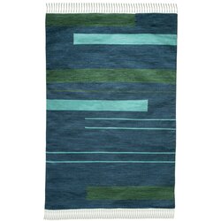 Green Decore Temno modra obojestranska zunanja preproga iz reciklirane plastike Marlin, 160 x 230 cm Cene