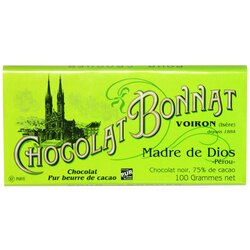 Bonnat madre de dios 75% 100g Cene