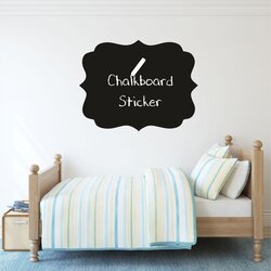 Wallity Zidni dekorativni stiker, Crni Cene