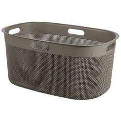 Curver Košara za perilo FILO, 45l, cappuccino recycled Cene