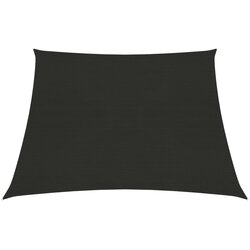 vidaXL Senčno jadro 160 g/m² črno 3/4x2 m HDPE, (20609138) Cene
