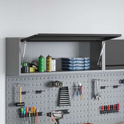vidaXL Kabinet za alate Siva, Crna Čelik 100 x 25 x 35 cm Cijene