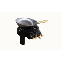 HOT_WOK Plinski plamenik Hot Wok Pro 12 kW s regulatorom, crijevom i posudom Cene