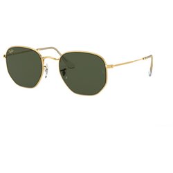 Ray Ban Hexagonal RB3548 919631 M (51) Zlata/Zelena Cene