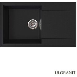 Ulgranit Granitna sudopera 78x46cm Crna ULG780 ø90 Cene