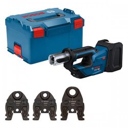 Bosch akumulatorska presa za cevi gpt 18V-19 solo, čeljusti TH16, TH20 i TH26, bez baterije i punjača, l-boxx, 06019M2004 Cene