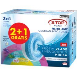 HENKEL CERESIT Tablete za odstranjevalec vlage Ceresit STOP AERO 360 TAB (3 x 450 g, z oživljajočimi vonji in eteričnimi olji) Cene
