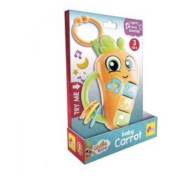 Carotina Baby Senzorna zvečka za bebe Carotina baby - Mrkvica Cene