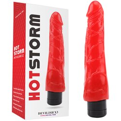 Chisa crveni vibrator Devilish X3 Cene