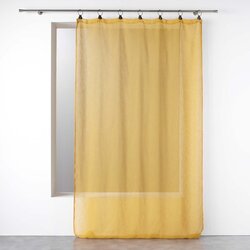 douceur d'intérieur Žuta prozirna zavjesa 140x240 cm Linka – Cene