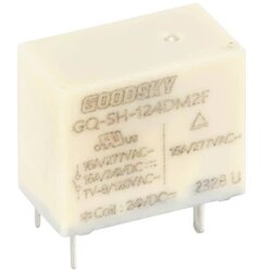 GoodSky GQ-SH-124DM2F relej za tiskane pločice 24 V/DC 16 A 1 zatvarač 1 St. Cene