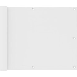 vidaXL balkonski zastor bijeli 75 x 500 cm od tkanine Oxford Cijene