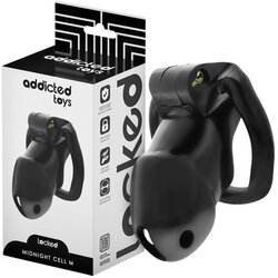 Addicted Toys Locked Kletka Za Penis Addicted Toys Midnight Cell (m) Cene