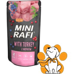 Rafi Mini Dog Grain Free Turkey 150g, Vlažna Hrana Sa Ćuretinom Za Male Pse Cene
