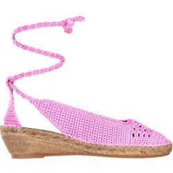 M-ISHKA Ženske heklane espadrile 5 Barbie roze Cene