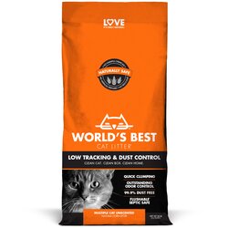 World's Best Cat Litter Low-Tracking - Varčno pakiranje: 2 x 12,7 kg Cene