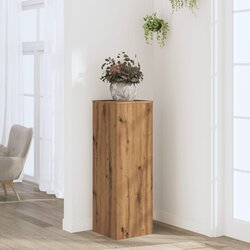 vidaXL Stalak za biljke boja hrasta 33 x 33 x 100 cm konstruirano drvo Cijene