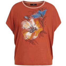 IVKO WOMAN Pulover sa o-izrezom/ cvetni motiv - bronza Cene
