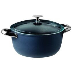 Sambonet šerpa sa poklopcem 24cm midnight blue silver 51077-74 Cene