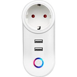 Moye Pametna utičnica Voltaic WiFi USB White Cene