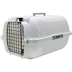 Catit transportni boks White Tiger Voyageur bel - Š 32 x G 48 x V 28 cm Cene