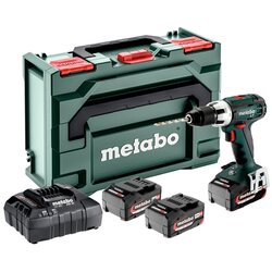 Metabo BS 18 LT SET 602102960 akumulatorska bušilica 18 V 4.0 Ah li-ion uklj. 3 akumulatora, uklj. punjač, uklj. kofer Cijene
