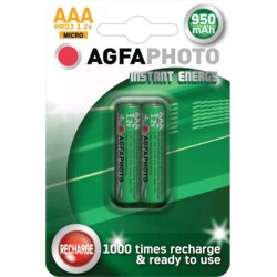 Agfa Micro (AAA) akumulator NiMH HR03 950 mAh 1.2 V 2 kosa, (20438349) Cene