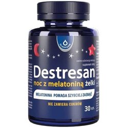 Oleofarm Kompleks za lažje zaspavanje z melatoninom Destresan, (30 gumijastih bonbonov) Cene