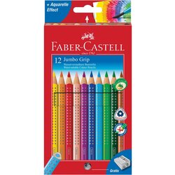 Faber-Castell barvice Grip Jumbo, 12 kosov + šilček Cene