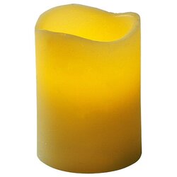 Flower Power LED sveča PICCOLO (Višina: 10 cm, Premer: 7,5 cm, Pravi vosek) Cene