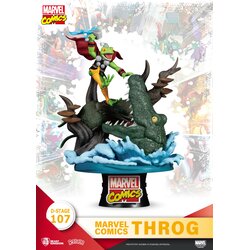 BEAST Kingdom-Marvel Comics, Throg Diorama Stage D-Stage Figure Statue, (21550882) Cene