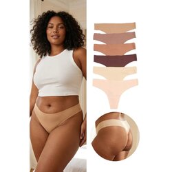 Trendyol Ženski set gaćica TBBSS26CM00025, Braon Cene